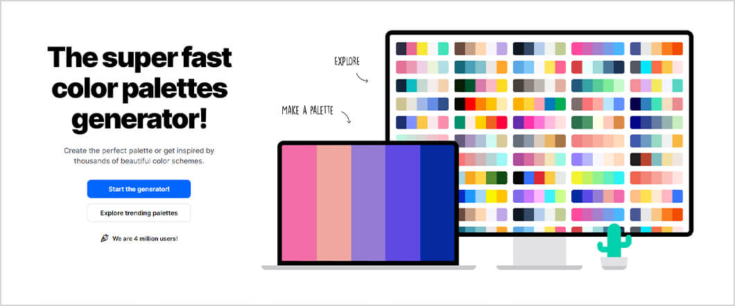 Narzędzie umożliwiające dobór harmonizujących ze sobą kolorów do wykorzystania przy tworzeniu marki